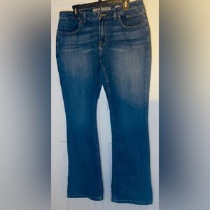 Harley-Davidson blue denim Curvy boot cut jeans Size  31